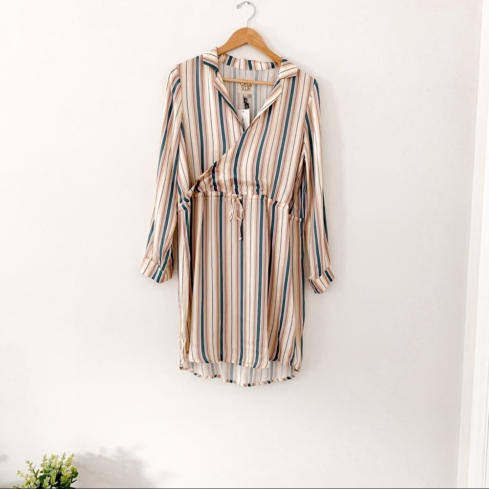 Chaser silk dress